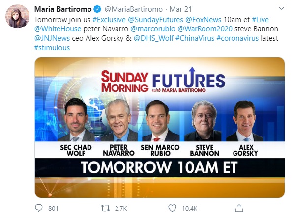 Many journalists and news anchors already have a following pre-pandemic. It's only natural that COVID-19 tweets from them would generate more engagement.