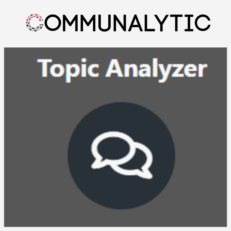 Introducing the New Topic Analyzer in Communalytic