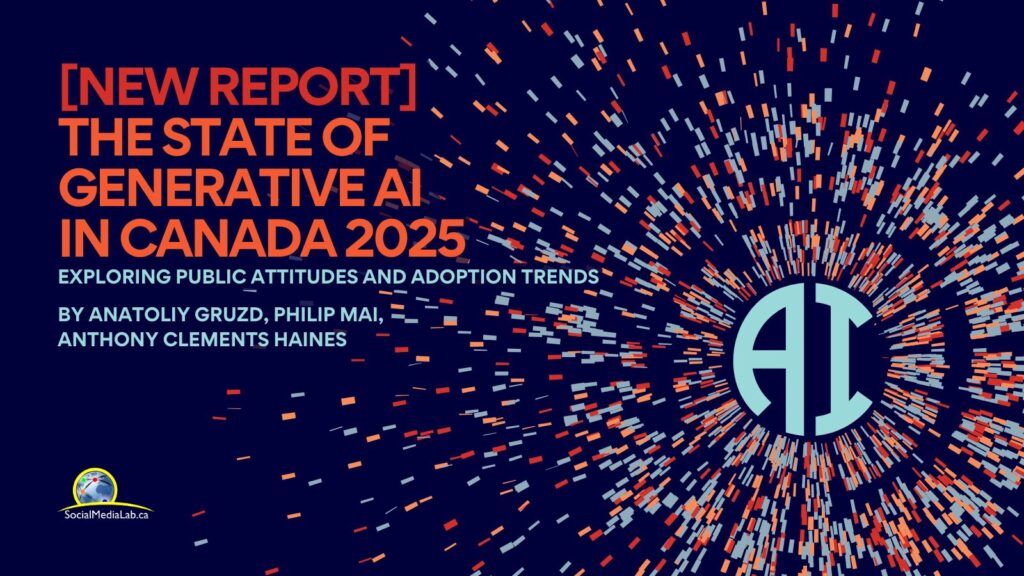 The State of Generative AI in Canada 2025: Exploring Public Attitudes and Adoption Trends