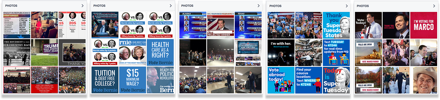 Ex. 5 Candidate's Facebook Featured Images